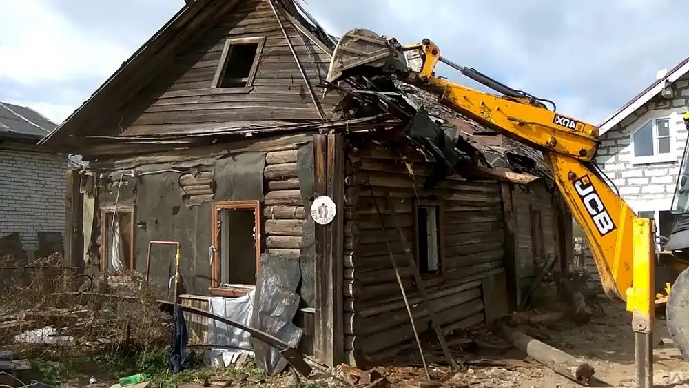 Разборка кровли